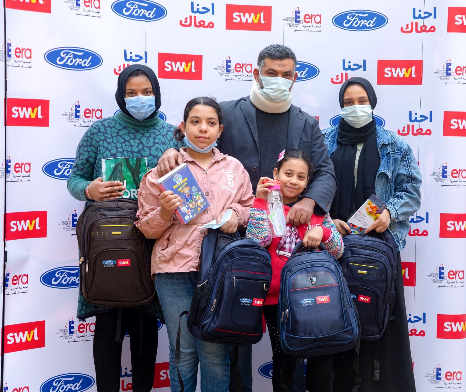Ford Fund Donate EGP600,000 For Vital Education and Healthcare Supplies for SWVL Captains Children
