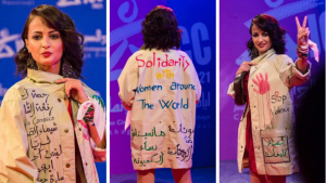 Dina El-Sherbiny has been slaying the fashion game in her series Qasr al-Nil series