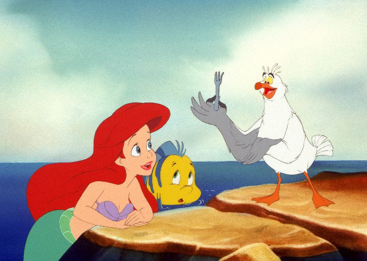 The Little Mermaid on Disney+ in Arabic