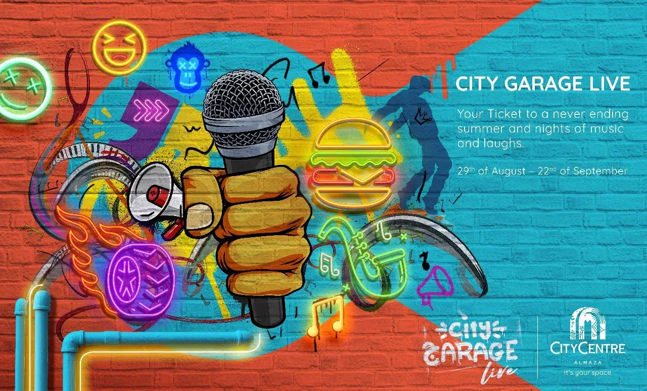 City Garage Live at City Centre Almaza – A Spectacular Lineup of Entertainment and Fun!