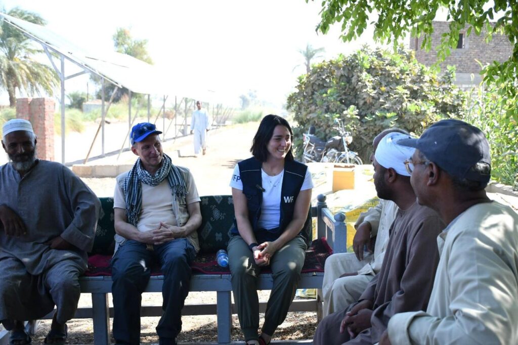 Tennis Champion Ons Jabeur Visits Egypt on Her First Field Mission as WFP Goodwill Ambassador - El-Shai